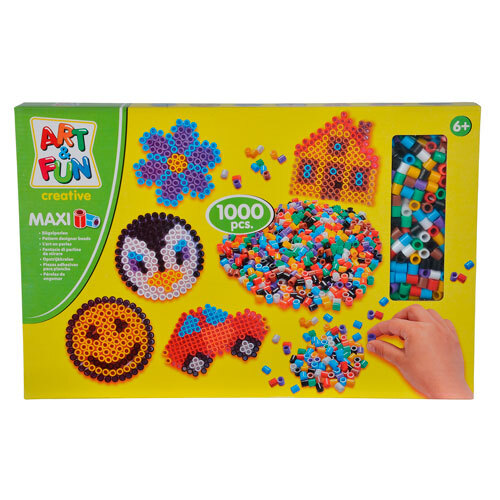 Maxi perler Art & Fun - 1000 dele