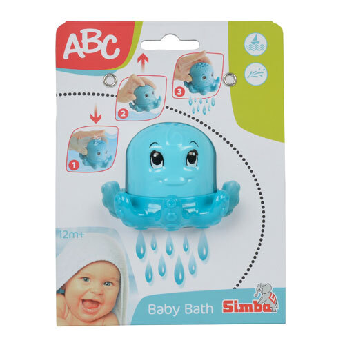Badeblæksprutte m/ vandfunktion ABC