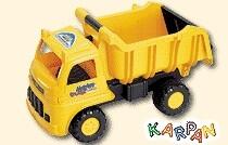 DEMO KARPAN Mastertruck dumper gul/sort