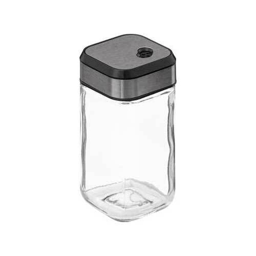 Salt og peber beholder - Stål og glas