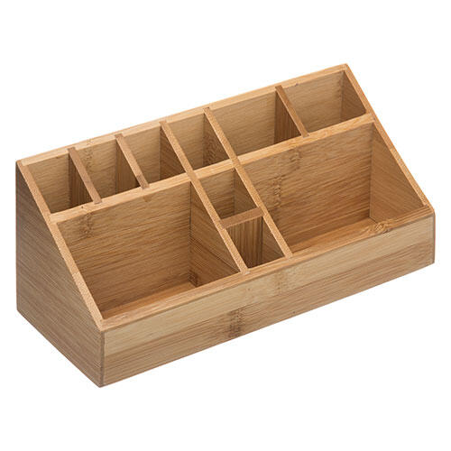 DEMO Organizer i bambus - 9 x 23 x 9,5 cm.