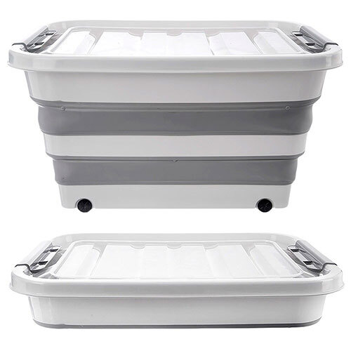 Opbevaringskasse til camping - Foldbar 30 L