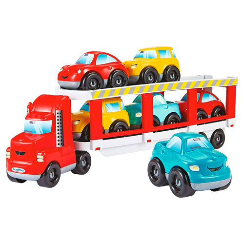 Legetøjslastbil biltransport - Abrick