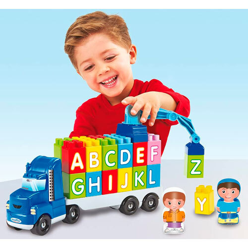 Legetøjslastbil alfabet A-Z - Abrick