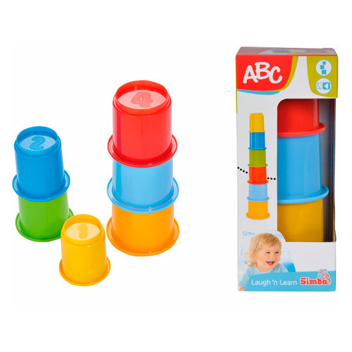 Stablepyramide ABC - 6 dele
