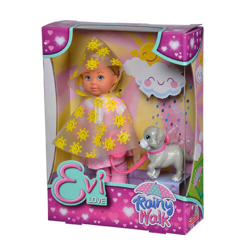 Dukke Evi Love Rainy Walk | 12 cm.