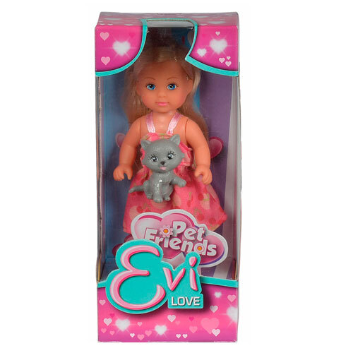 Dukke Evi Love Pet Friends - 12 cm. | Kat