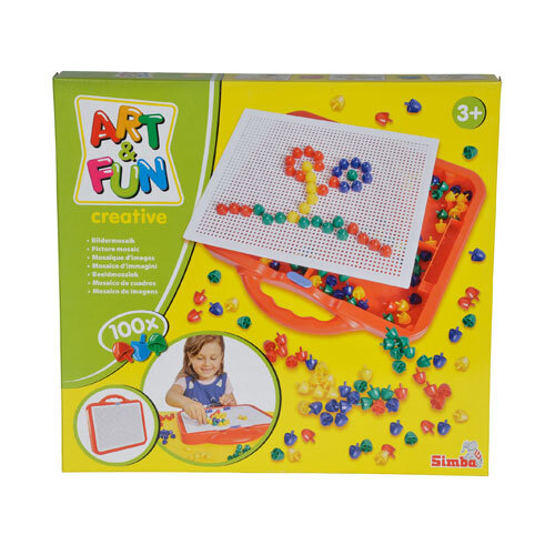 Mosaik legesæt Art & Fun - 100 dele