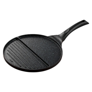 Todelt stegepande i alu - Ø 27 cm.