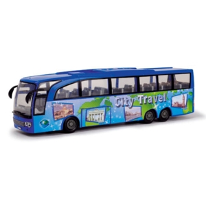 Touring legetøjsbus - 30 cm. | Blå