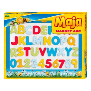 Maja magnettavle m/ bogstaver og tal - 36 dele